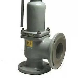 Клапан предохранительный пружинный,  стальной фланцевый (Россия)