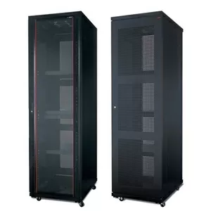 Шкафы от 6U до 47U,  с разной степенью защиты,  с различными комплектующ